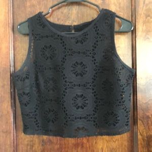Anthropologie crop top